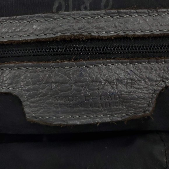 Toscani Bags Toscani Gray Italian Leather Shoulder Tote Bag Poshmark